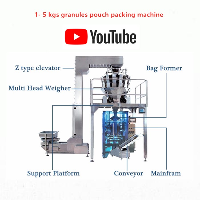 1-5 kgs granules packing machine