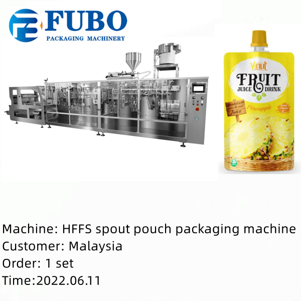 FB-180 HFFS spout pouch packaging machine