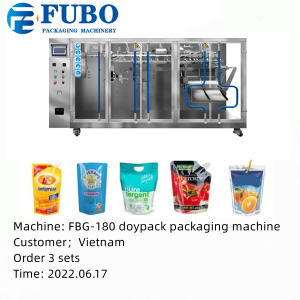 FBG-180 premade pouch fill seal machine | doypack packaging machine