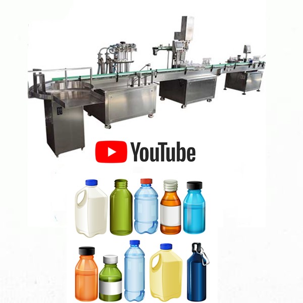bottle filling capping line