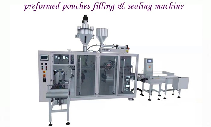 premade pouch filling sealing machine