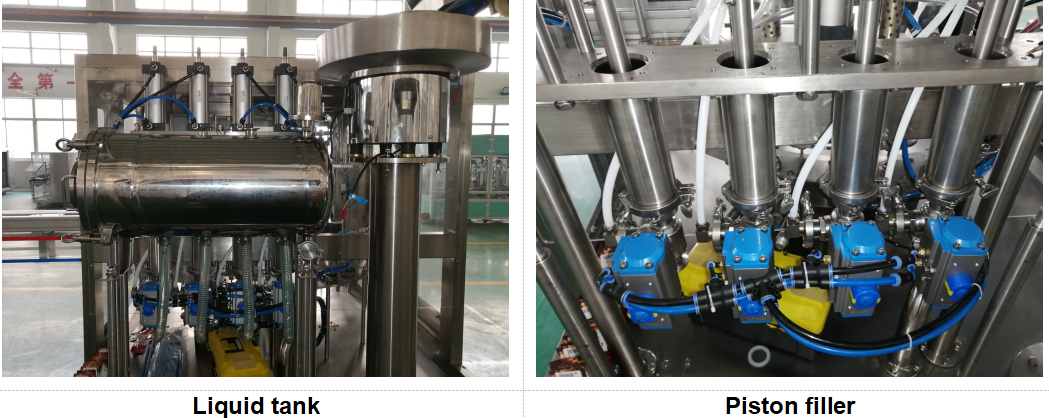spouted pouch filling capping machine