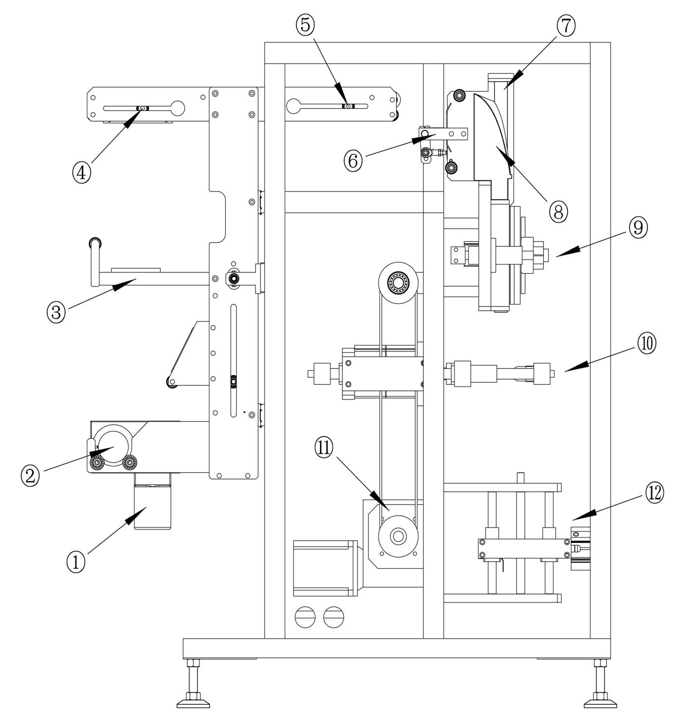 4 lanes powder packing machine