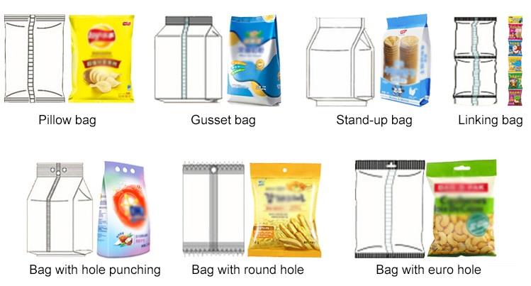 vertical pouch packing machine