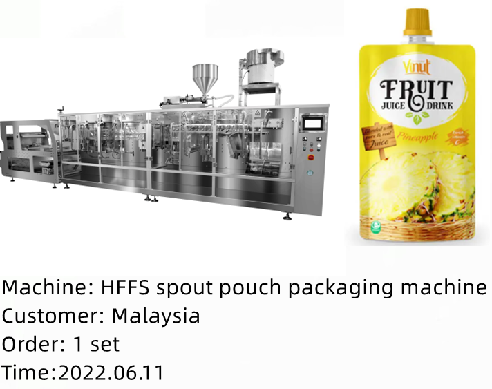 HFFS spout doypack packaging machine